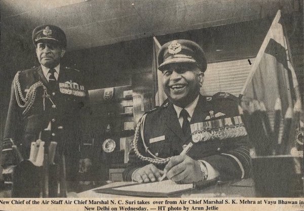 Air Chief Marshal NC Suri