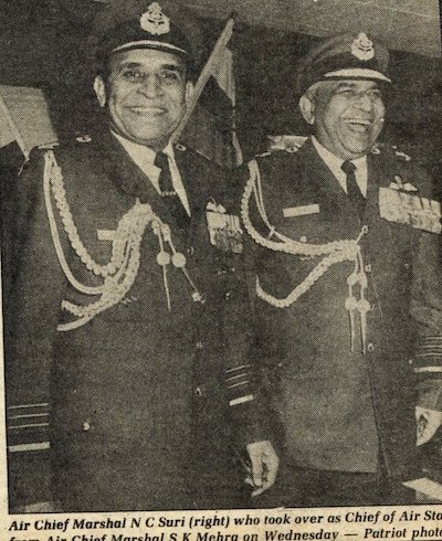 Air Chief Marshal NC Suri